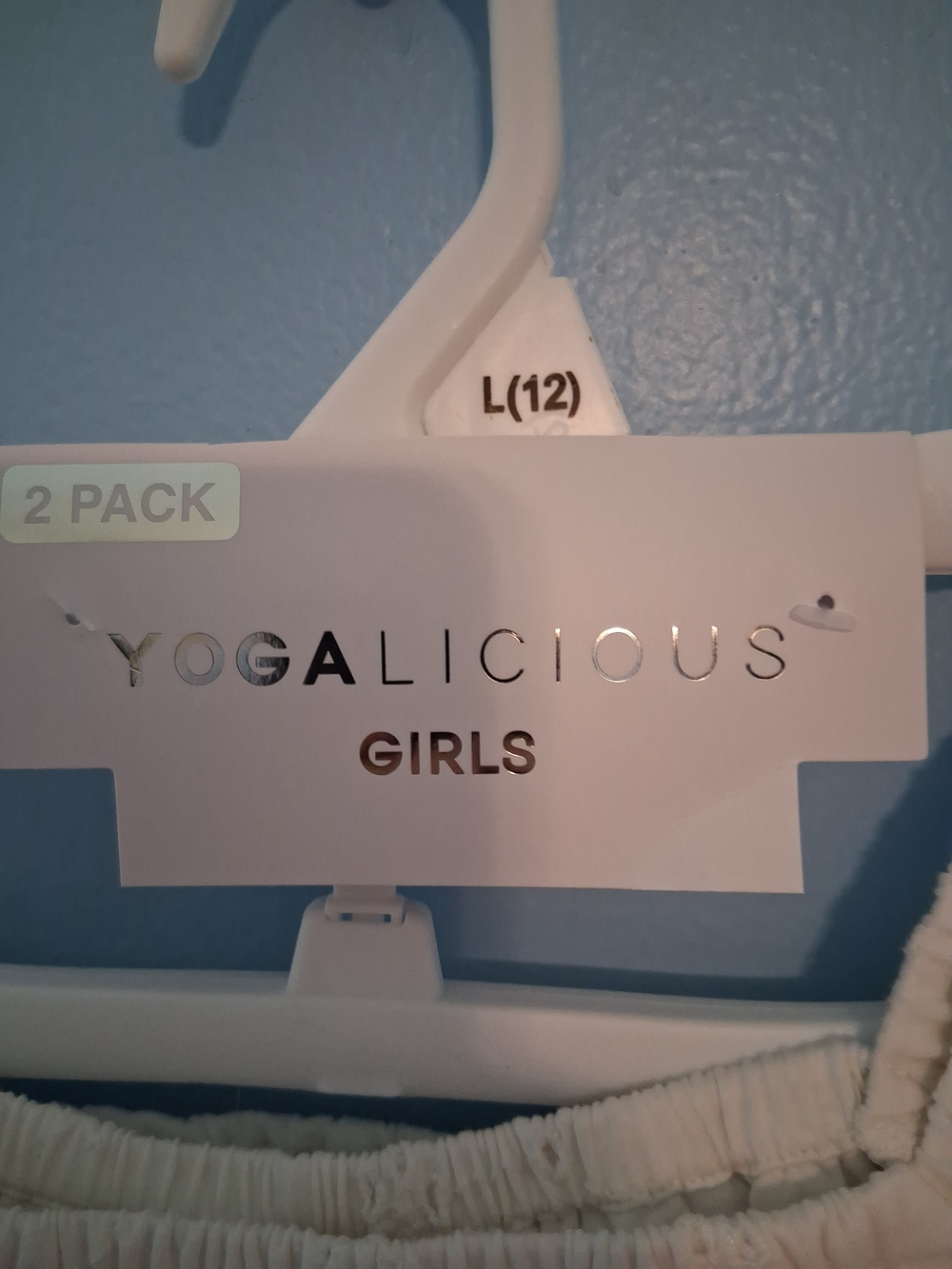 Yogalicious Girls Cream Two-Pack  Set
